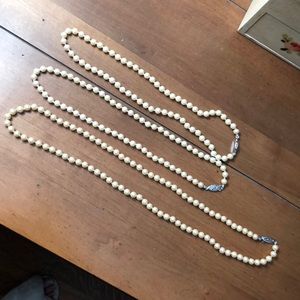 Costume jewelry Pearl bundle